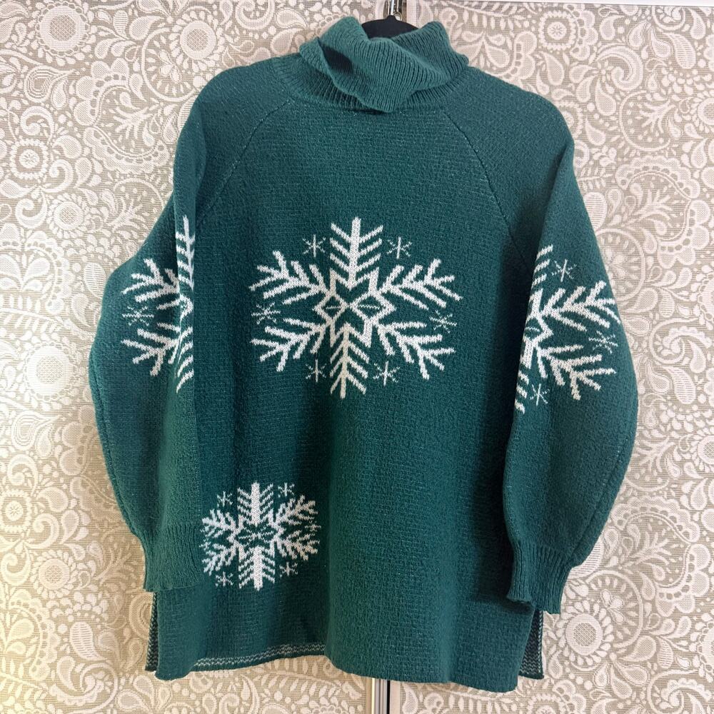 Christmas Snowflake Winter Sweater Small
